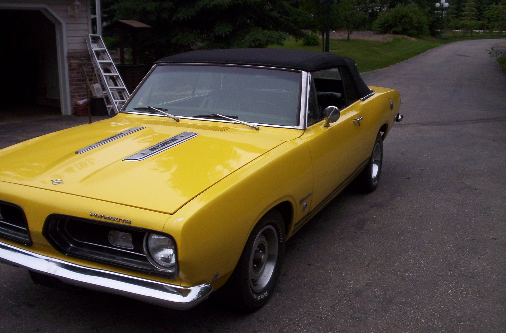 1 of 60 1968 Barracuda convertible 340 4spd.